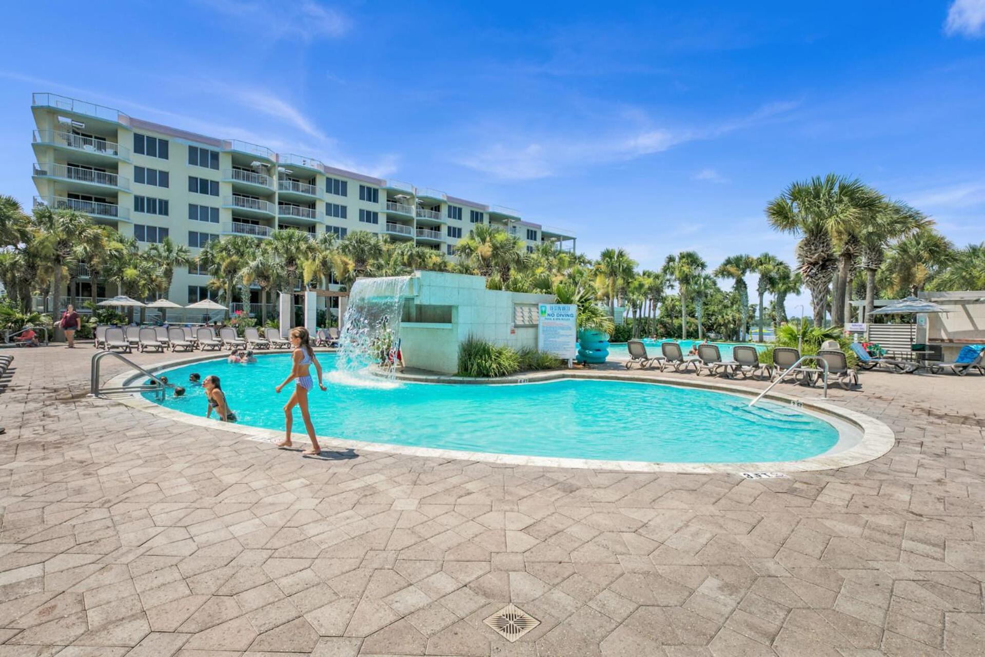Destin West Gulfside Two Bedroom With Bunks!!! Lazy River!! شاطئ فورت والتون المظهر الخارجي الصورة