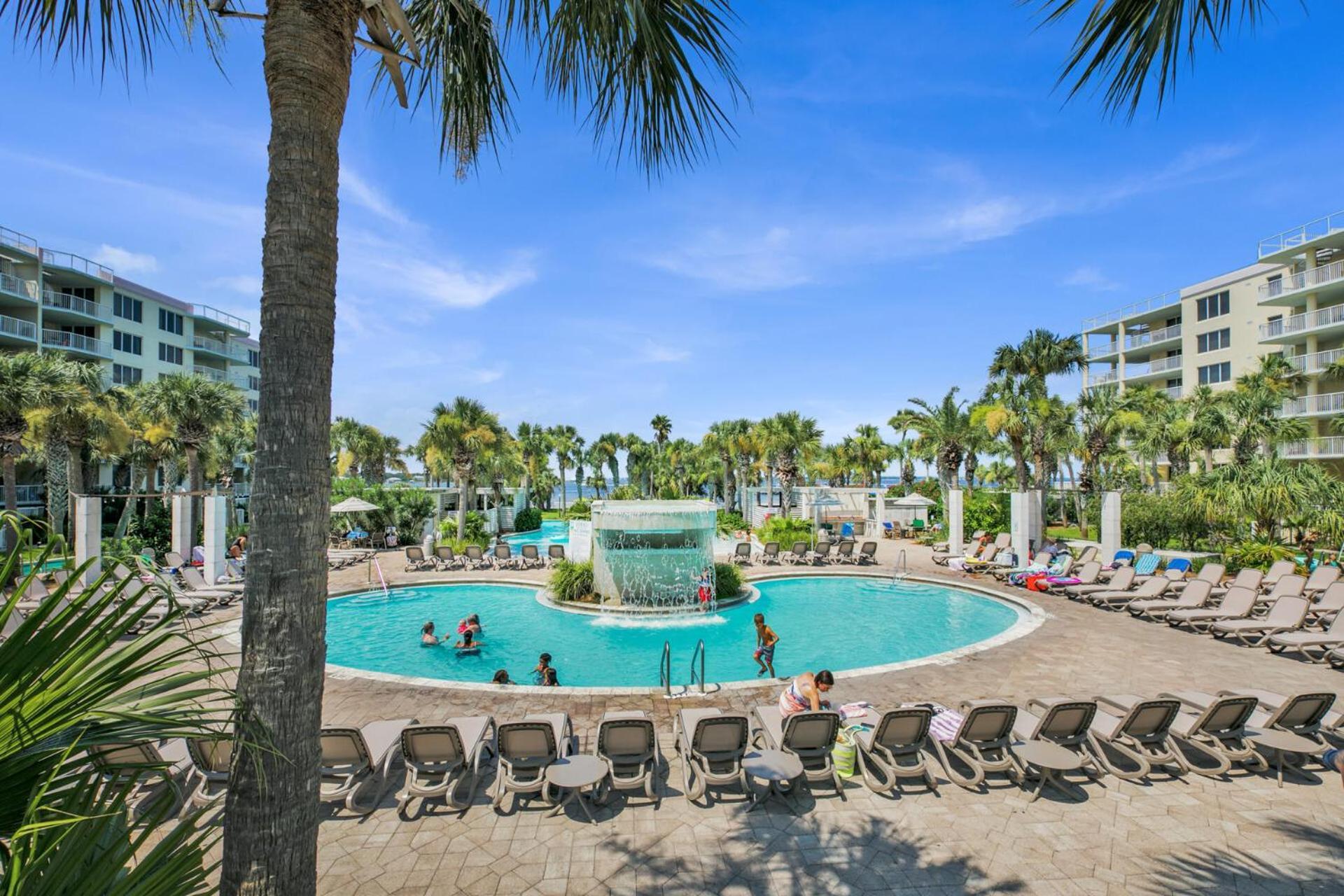Destin West Gulfside Two Bedroom With Bunks!!! Lazy River!! شاطئ فورت والتون المظهر الخارجي الصورة